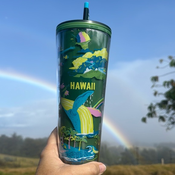 NEW 2024 🌈 Starbucks Hawaii Discovery Series Cold Cup Tumbler - Picture 1 of 5